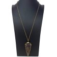 Agate Arrowhead Pendant Necklace By Unbranded Supply