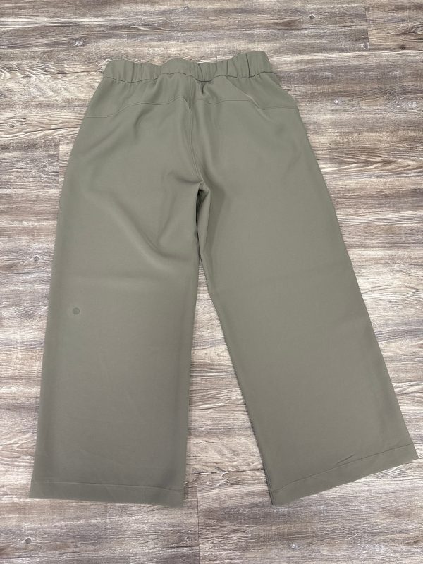 Athletic Pants By Lululemon In Green, Size: 6 Fashion