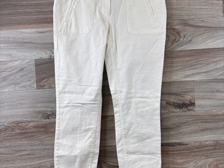 Pants Chinos & Khakis By Loft In White, Size: 4 Online now