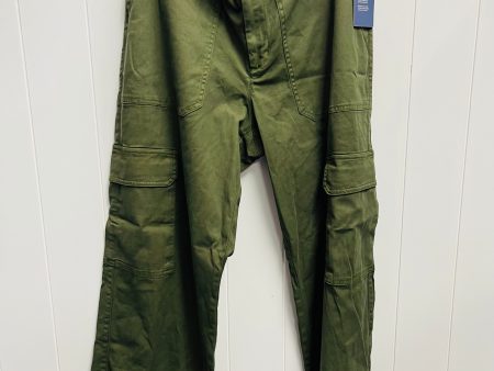 Pants Cargo & Utility By Universal Thread In Green, Size: 14 For Cheap