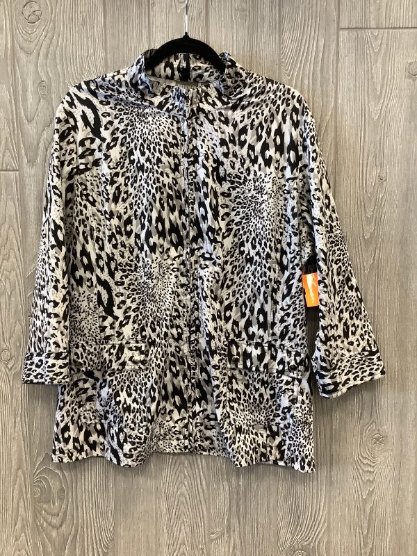 Jacket Other By Additions By Chicos In Animal Print, Size: Xl Hot on Sale