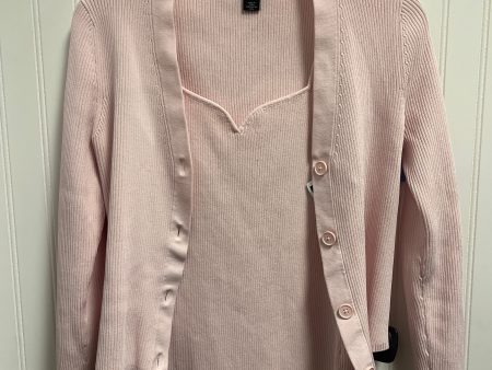 Sweater 2pc By Halogen In Pink, Size: Xs For Cheap