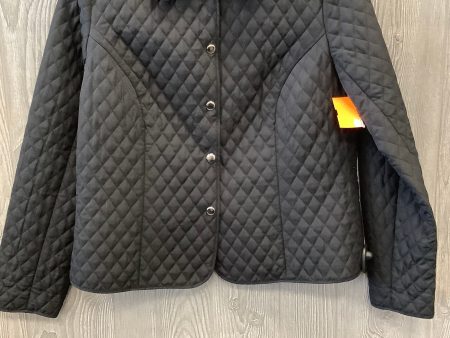 Jacket Puffer & Quilted By Briggs In Black, Size: Lp on Sale