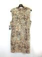 Dress Casual Midi By Sharagano In Leopard Print, Size: Xl Fashion