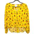 Top Ls By Anthropologie In Yellow, Size:2 Sale