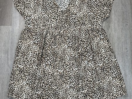 Dress Casual Short By Entro In Animal Print, Size: 2x For Cheap