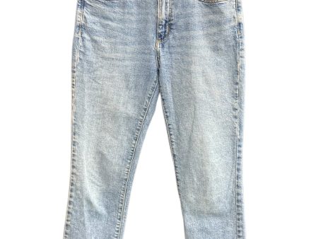 Jeans Straight By Universal Thread In Blue Denim, Size: 4 For Sale