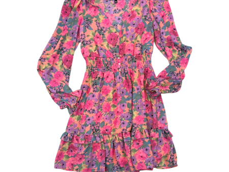 Dress Casual Short By Crystal doll In Floral Print, Size: Xs For Sale