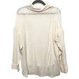 Ivory Top Long Sleeve Massimo Dutti, Size 6 For Discount