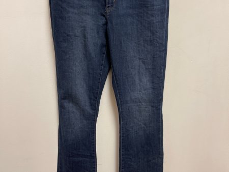 Jeans Boot Cut By Levis Signature In Blue Denim, Size: 10 Discount