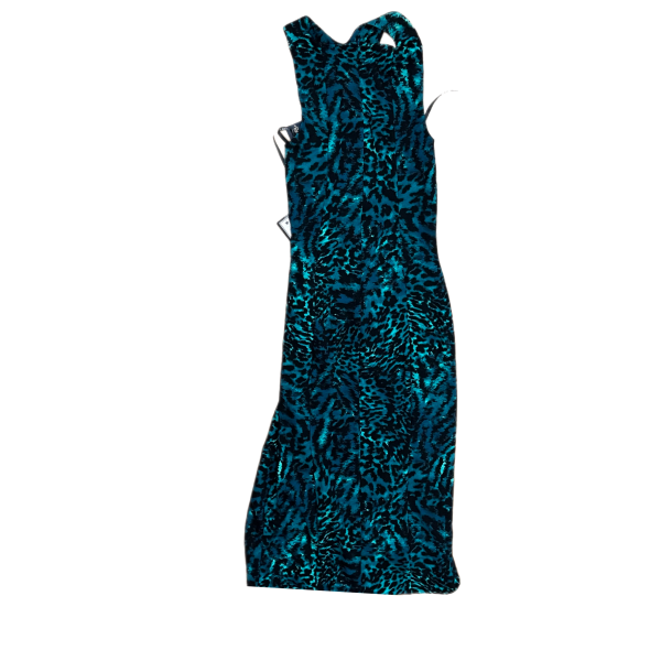 Dress Casual Midi By Rachel Roy In Blue & Green, Size: Xs Discount