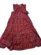 Dress Casual Midi By J. Crew In Plaid Pattern, Size: M Sale