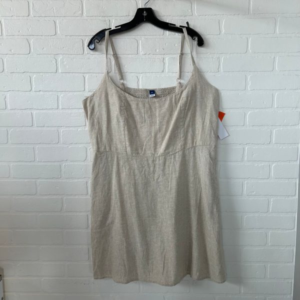 Dress Casual Short By Old Navy In Tan, Size: Xxl Online