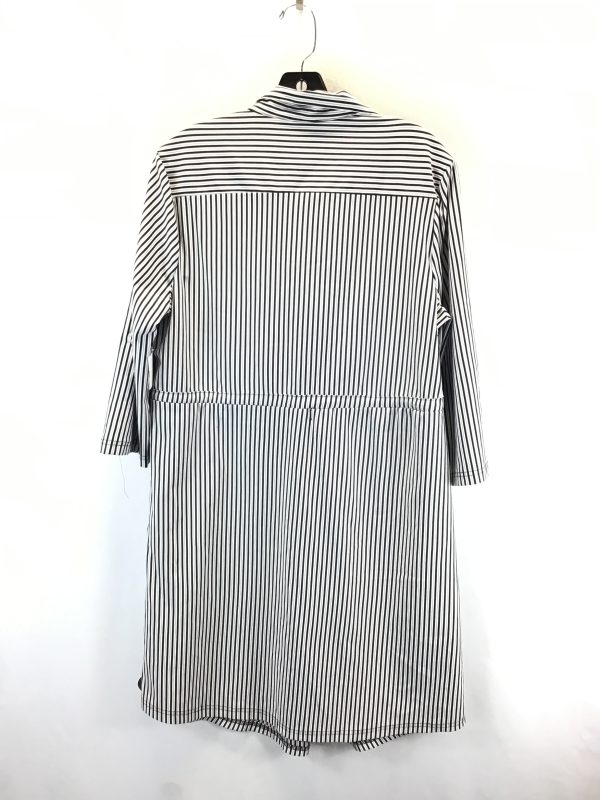 Dress Casual Midi By Mlle Gabrielle In Striped Pattern, Size: Xl Sale