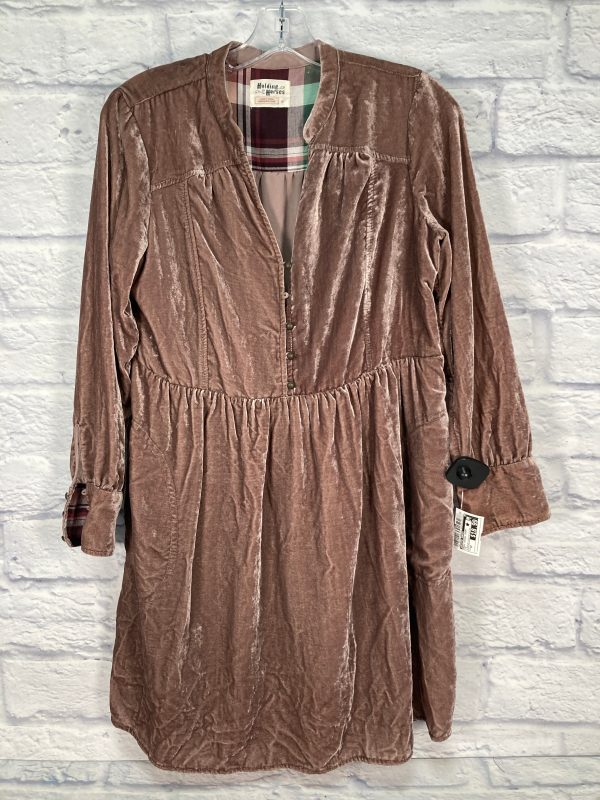 Dress Casual Short By Holding Horses In Tan, Size: Sp Online Hot Sale