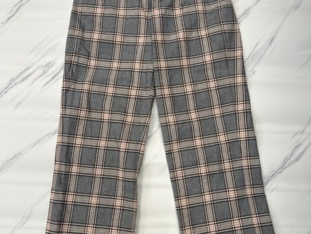 Pants Dress By Joie In Plaid Pattern, Size: 6 Discount