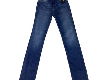 Jeans Straight By Mavi In Blue Denim, Size: 6 Online Hot Sale