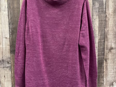 Tunic Long Sleeve By Loft In Purple, Size: Xl Sale