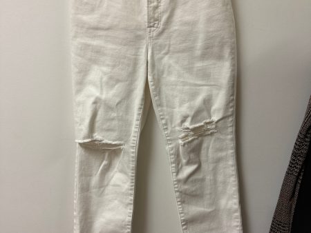 Jeans Straight By Madewell In White, Size: 10 Online Sale